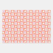 Halloween Wrapping Paper Sheets Set van 3 (Voorkant 3)