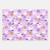 Halloween Wrapping Paper Sheets Set van 3 (Voorkant)