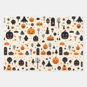 Halloween Wrapping Paper Sheets Set van 3 (Voorkant 2)