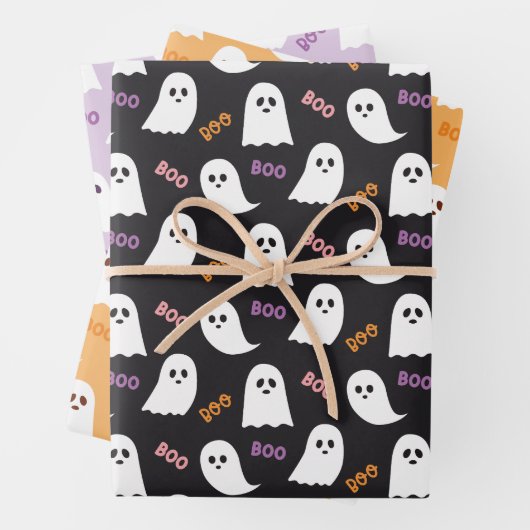 Halloween Wrapping Paper Sheets Set van 3 (In situ)