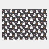 Halloween Wrapping Paper Sheets Set van 3 (Voorkant)