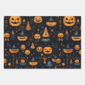 Halloween Wrapping Paper Sheets Set van 3 (Voorkant 3)