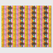 Halloween Wrapping Paper, Spider Cadeaupapier (Vlak)