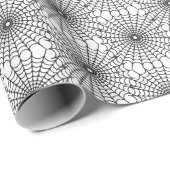 Halloween Wrapping Paper-Spider-websites Cadeaupapier (Rol Hoek)