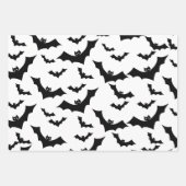 Halloween wrapping paper| Spooky, Bat Inpakpapier Vel (Voorkant)