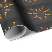 Halloween Yoga Class Cadeaupapier (Rol Hoek)