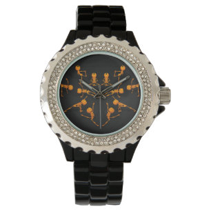 Halloween Yoga Class Horloge