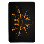Halloween Yoga Class Magneet (Verticaal)
