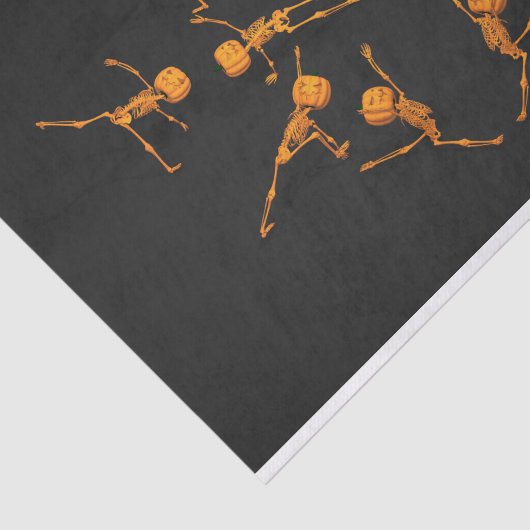 Halloween Yoga Class Tissuepapier (Detail)