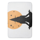 Halloween yoga Witch Badmat (Voorkant Verticaal)
