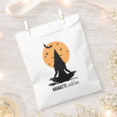 Halloween yoga Witch Bedankzakje (Geknipt)