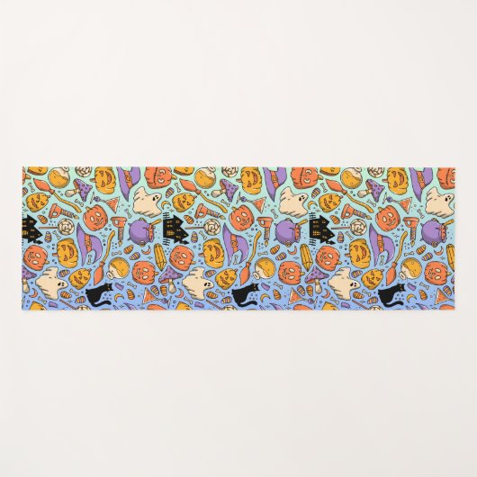 Halloween Yogamat (Voorkant (horizontaal))