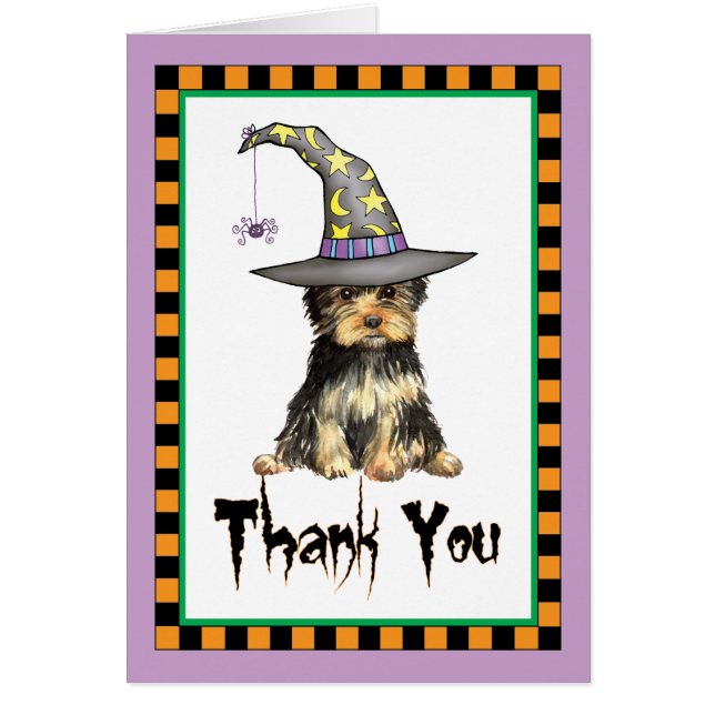 Halloween Yorkie (Voorkant)