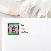 Halloween Yorkie Etiket (Insitu)