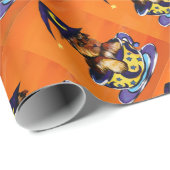 Halloween Yorkie Poo Cadeaupapier (Rol Hoek)