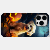 Halloween Yorkipoo met pompoenen eng Case-Mate iPhone Case (Achterkant (horizontaal))