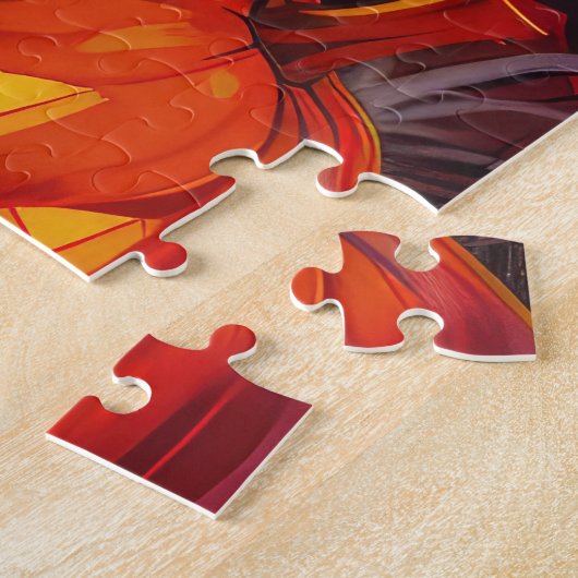 Halloween Yorkipoo Vampire Pumpkins eng Legpuzzel (Zijkant)