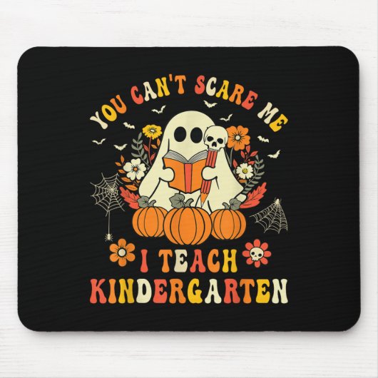 Halloween You Can't E Me I Teach Kindergarten Teac Muismat (Voorkant)