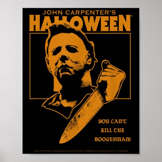 Halloween You Can't Kill The Boogeyman! Poster (Voorkant)