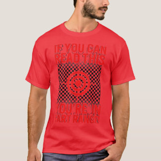 Halloween You're In Fart Range Bullseye Funny Spoo T-shirt