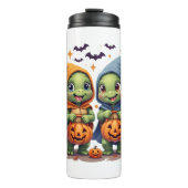 Halloween Zee Turtle Ghost Turtles T-shirt Thermosbeker (Voorkant)
