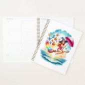 Halloween Zeemeermin Heks op Bezem Planner (Display)