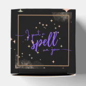 Halloween zet een spreuk gunst dozen bedankdoosjes (Bovenkant)