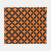 Halloween Zeven Schatten Fleece Deken (Voorkant (Horizontaal))