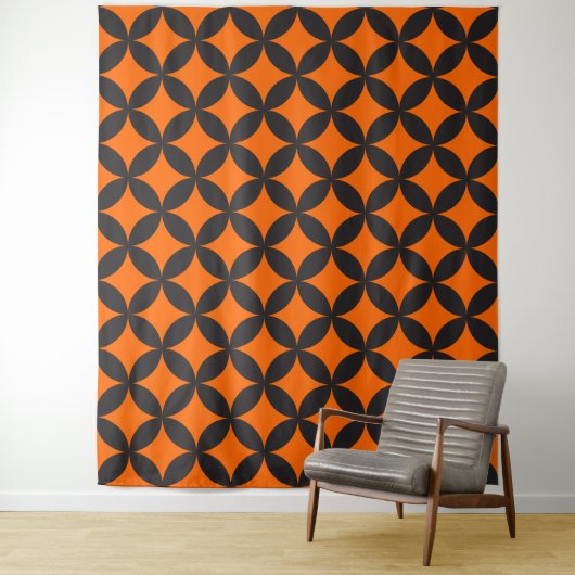 Halloween Zeven Schatten Tapestry Wandkleed (In situ)