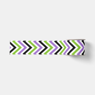 Halloween Zigzag – Krachtig Seizoensgebonden Patro Grosgrain Lint