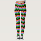 Halloween Zigzag Leggings (Voorkant)