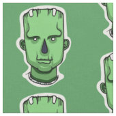 Halloween Zombie aangepaste kleur stof (Close Up)