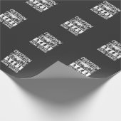 Halloween Zombie Bang Vector Horror Design_1 Cadeaupapier (Hoek)