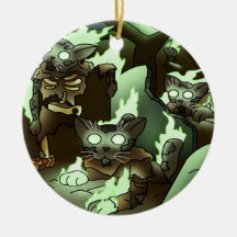 Halloween Zombie Cats