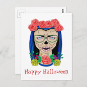 Halloween Zombie Cinco de Mayo Fiesta Briefkaart (Voorkant / Achterkant)