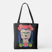 Halloween Zombie Cinco de Mayo Fiesta Tote Bag (Achterkant)