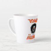 Halloween Zombie Face Latte Mok (Linkerhoek)