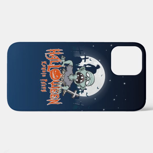 Halloween Zombie Feest | Case-Mate iPhone Case (Achterkant (horizontaal))