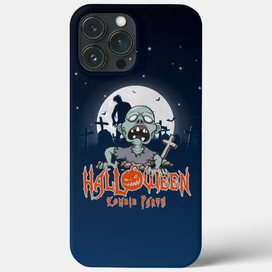 Halloween Zombie Feest |  Case-Mate iPhone Case (Achterkant)