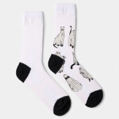 Halloween Zombie Gaming Controllers Mummy Game Lov Sokken (Rechts)