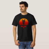Halloween Zombie Ghouls Rock Too Hand Botten T-shirt (Voorkant volledig)