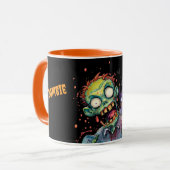 Halloween, Zombie,Gil uit het Paarse Kasteel , Mok (Voorkant links)