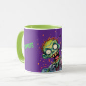 Halloween, Zombie,Gil uit het Paarse Kasteel , Mok (Voorkant links)