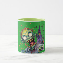Halloween, Zombie,Gil uit het Paarse Kasteel , Mok