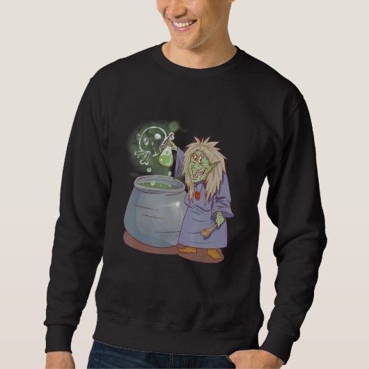 Halloween zombie goblin monster 1 trui (Voorkant)