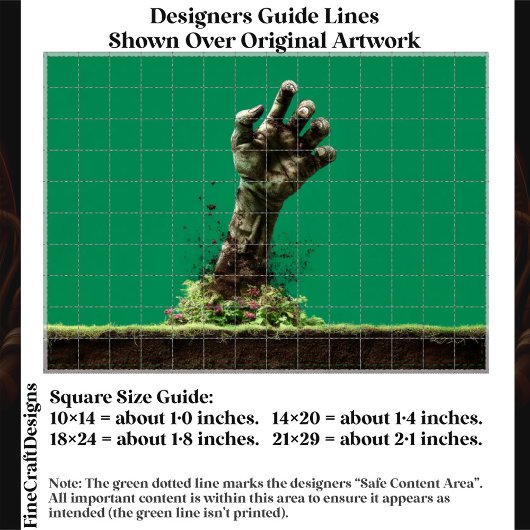 Halloween Zombie Hand From Grave ES4L Decoupage Tissuepapier