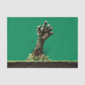Halloween Zombie Hand Uit Graf ES4L Découpage Tissuepapier (Voorkant)