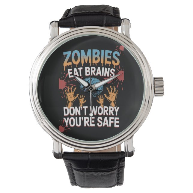 Halloween Zombie Horloge (Voorkant)