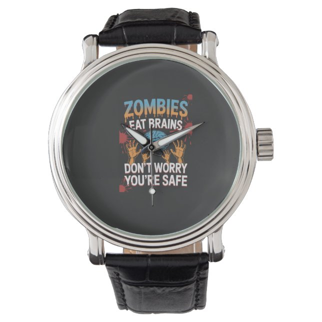 Halloween Zombie Horloge (Voorkant)