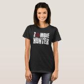 Halloween Zombie Hunter Zombies T-shirt (Voorkant volledig)